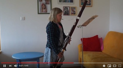 Ein Tanz aus der Fagott-Klasse